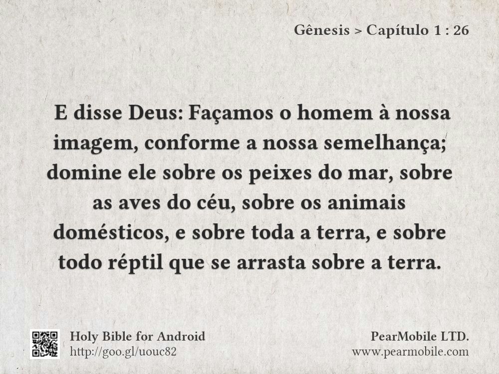 Gênesis, Capítulo 1:26
